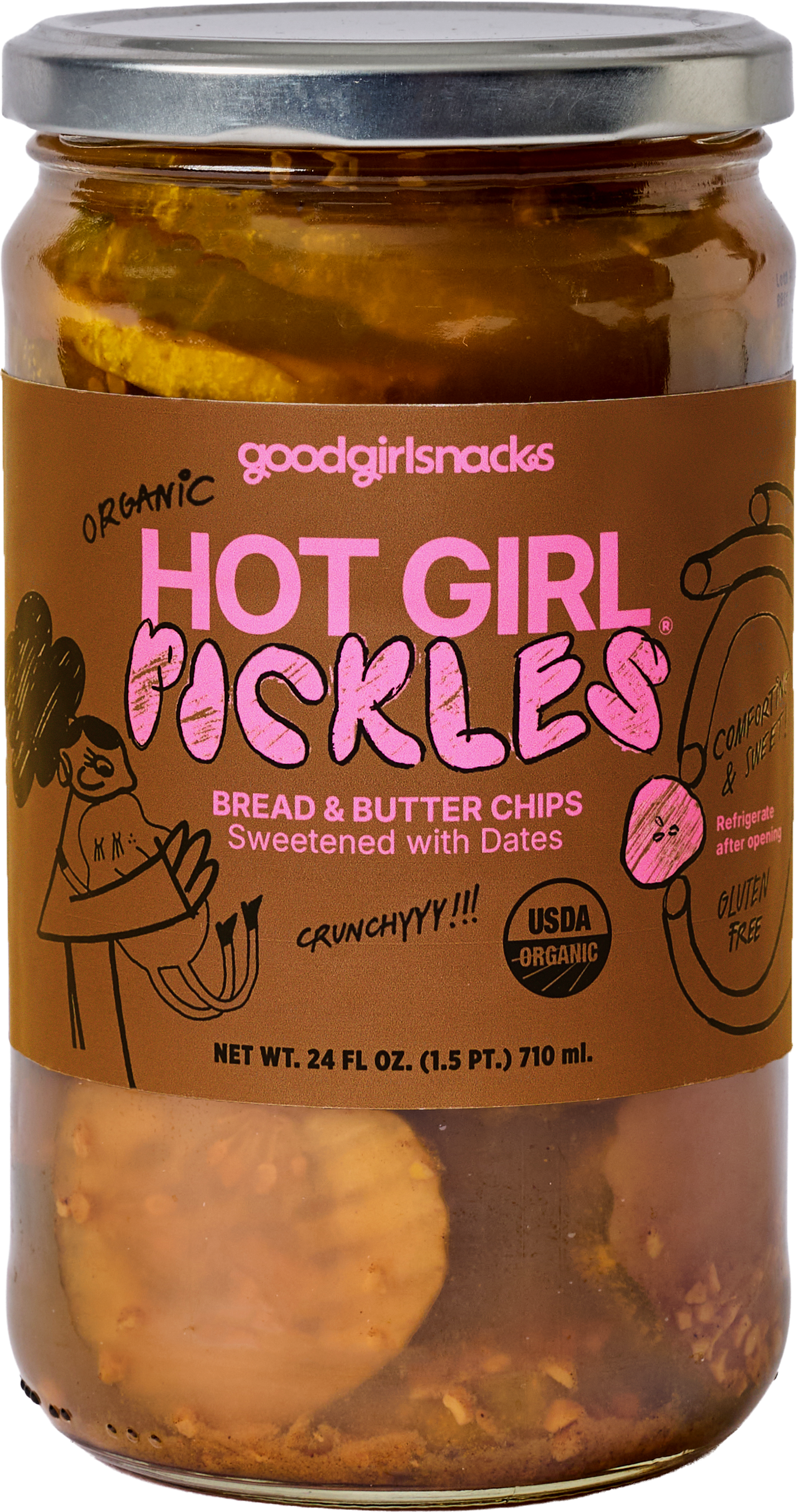 Bread & Butter pickle jar